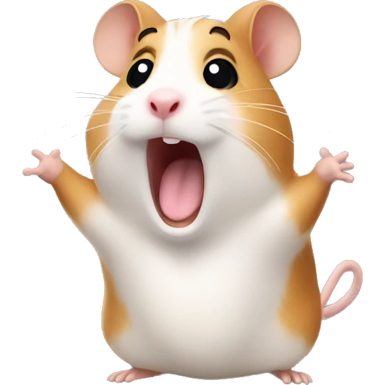 singing hamster emoji
