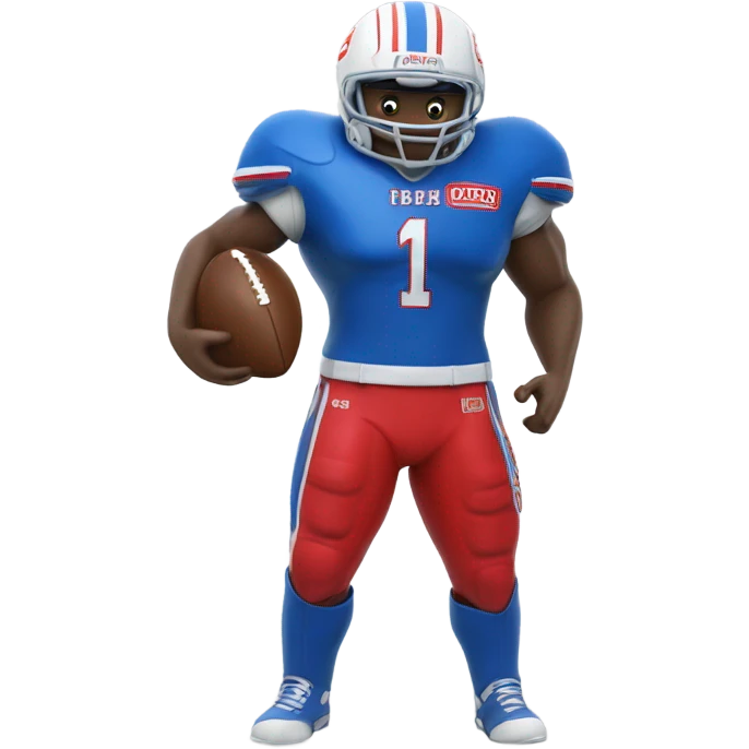 Squashie candy in a bills jersey emoji
