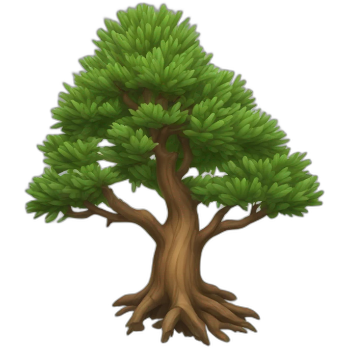pine tree root emoji