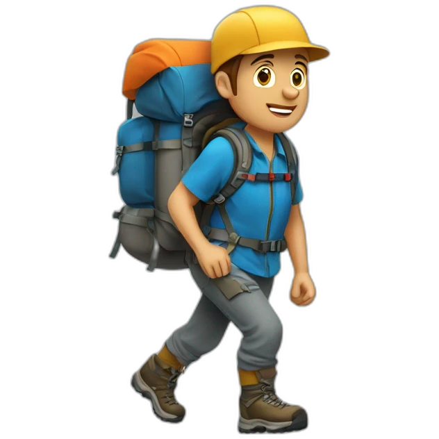 Jean noel-barrot hiking the mont-blanc mountain emoji