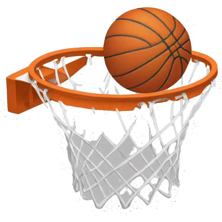 basketball basket emoji
