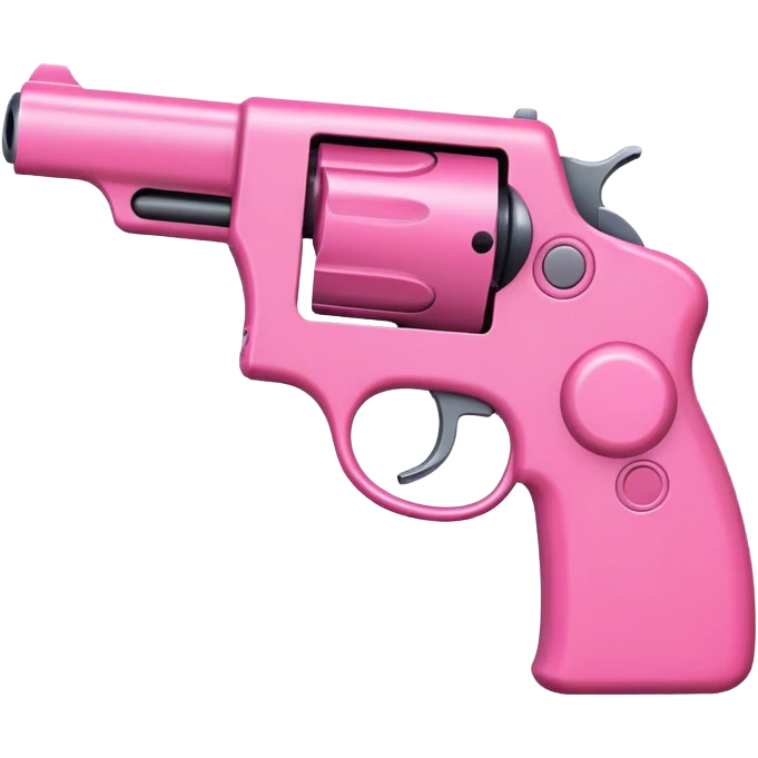 Pink gun emoji emoji