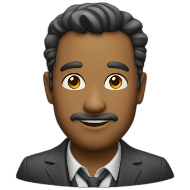 The gentleman from San Francisco emoji