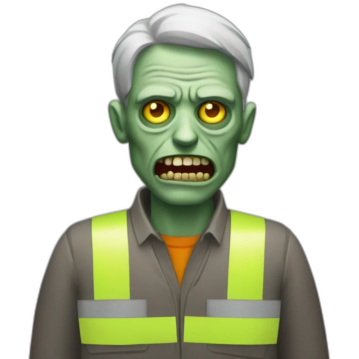 zombie worker emoji