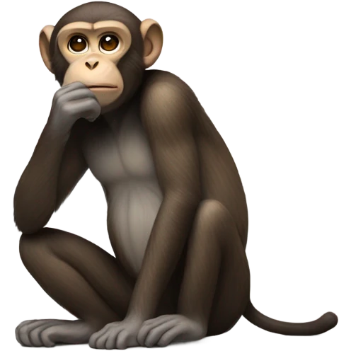 Pooping monkey emoji
