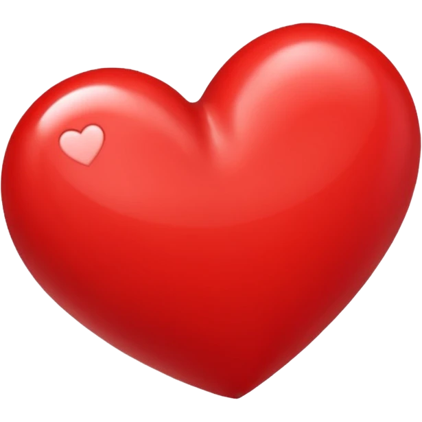 red heart emoji