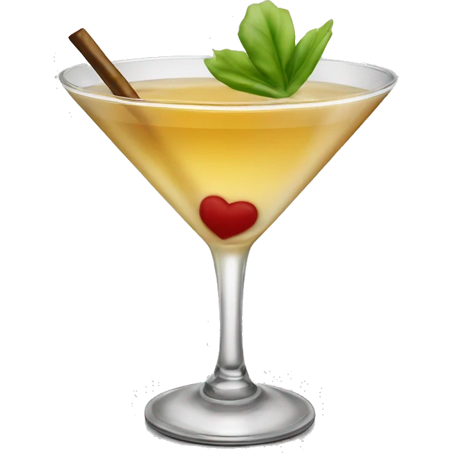 Pornstar martini drink  emoji