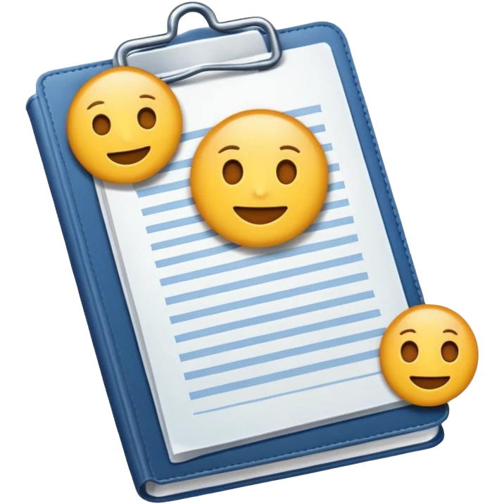 assurance document  emoji