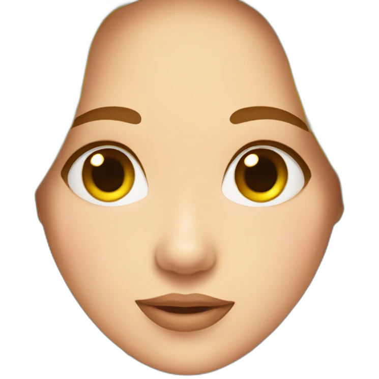 Double chin girl emoji