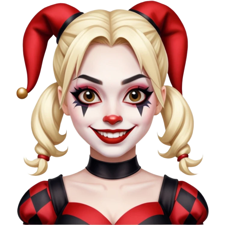 Harley Quinn from DC Comics emoji