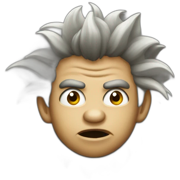 Crazy gurilla emoji