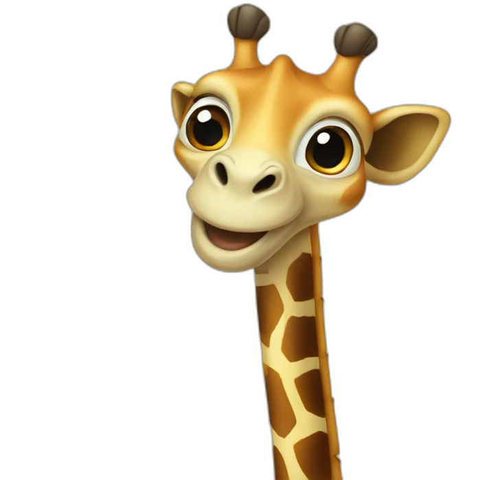 Tortue girafe emoji