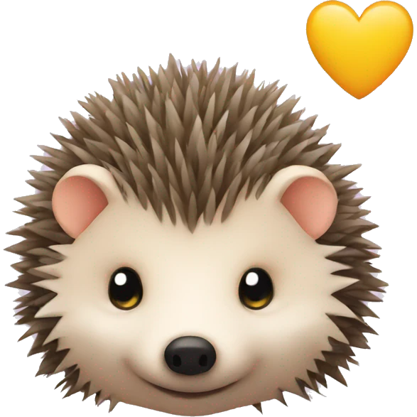 Hedgehog emoji