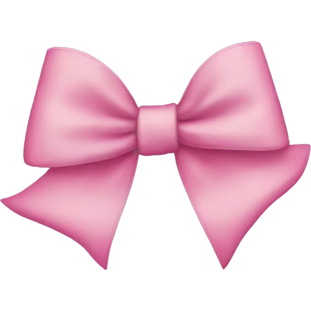 preppy bow emoji