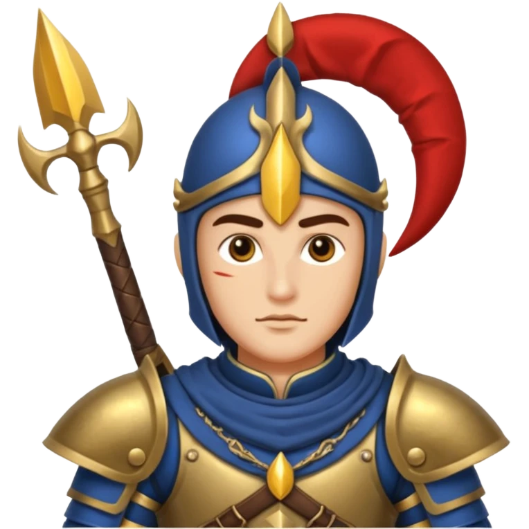 Moon Guard – crescent spear,Royal Soldiers. emoji