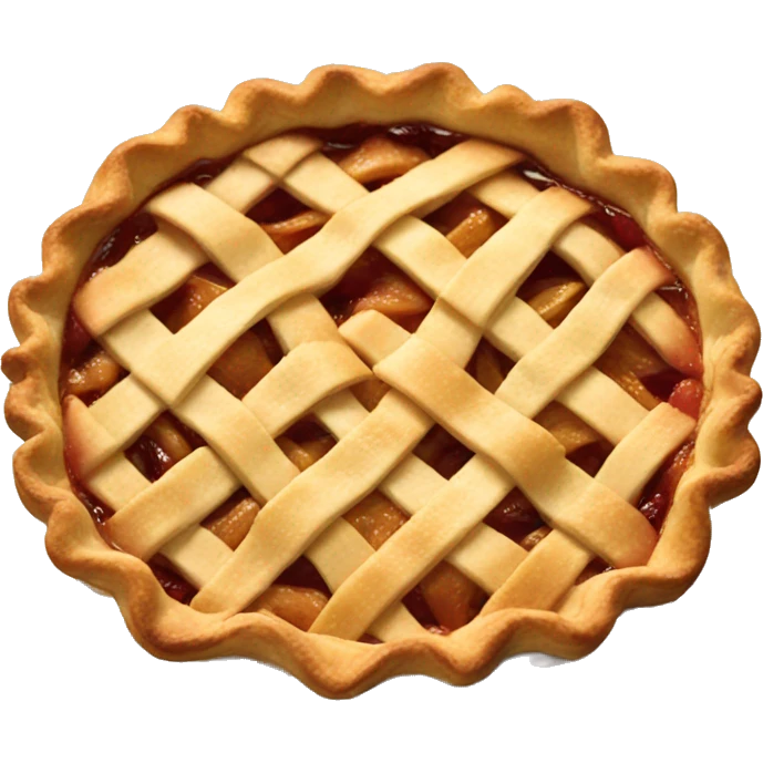 Apple pie emoji