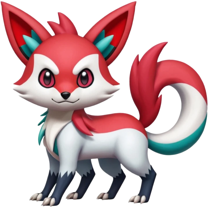 Meloetta-Sneasel-Zangoose-Obstagoon-Pokémon-Fakémon-fusion-hybrid-creature emoji
