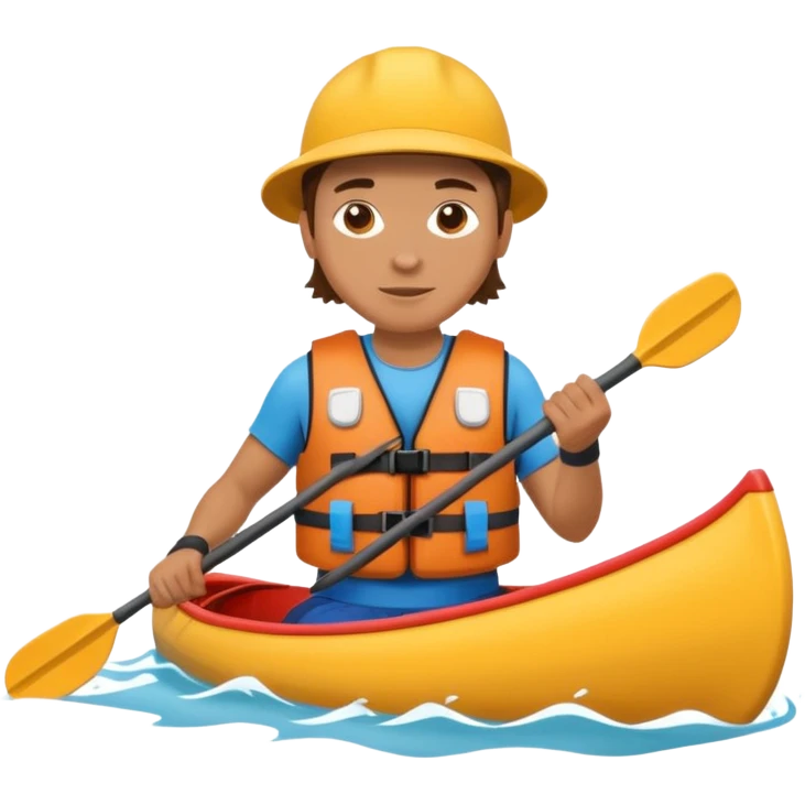 canoeist emoji