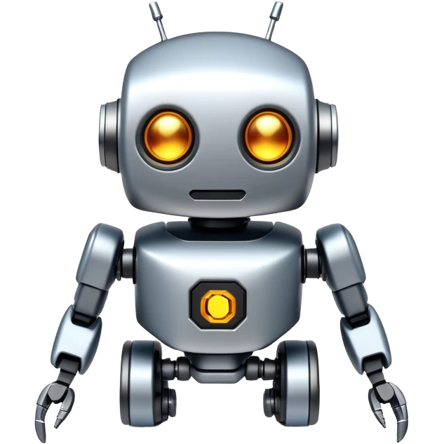 miniature nanobot robots, nanotechnology emoji