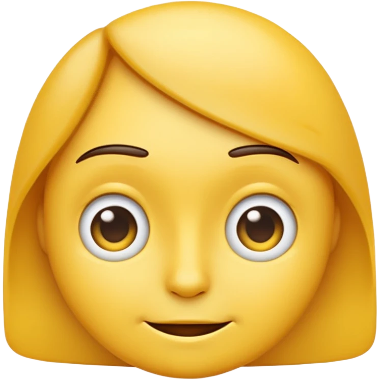 Emoji giving side eye emoji