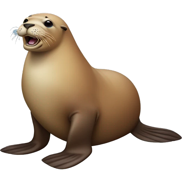 cool Sea lion emoji