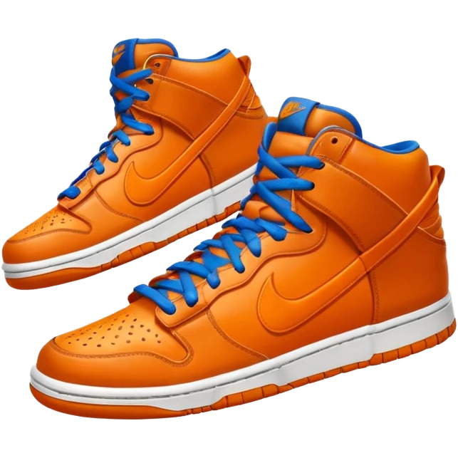 basketball with nike dunk shoes emoji