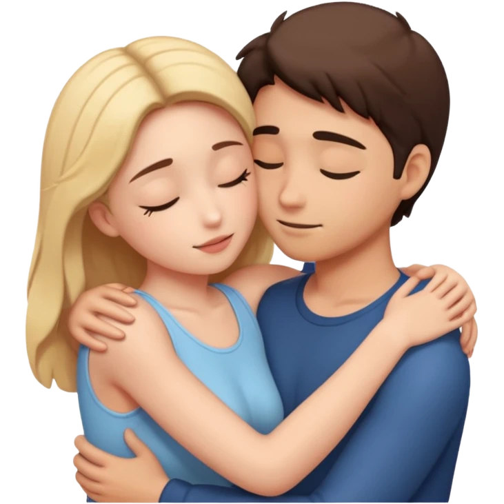 intimate moment between lovers emoji