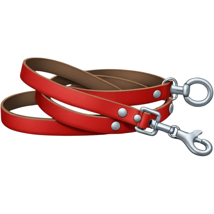 red Leash emoji