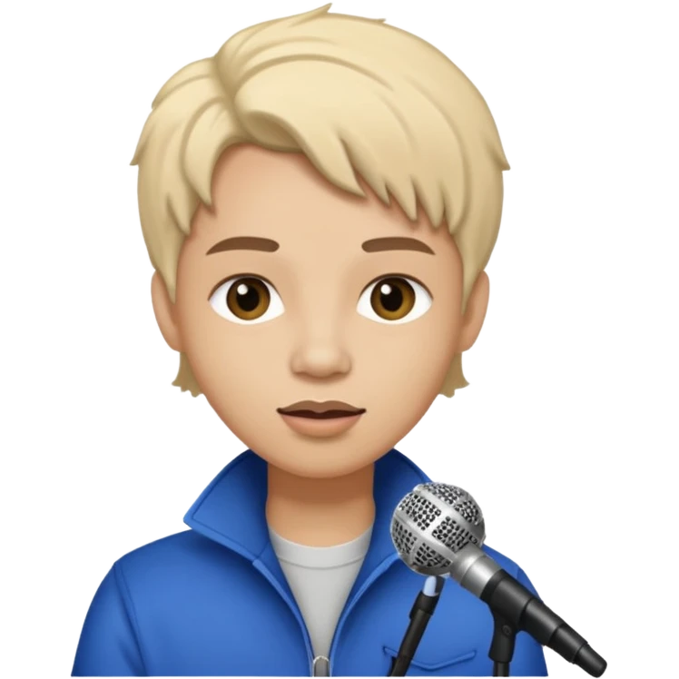Singer emoji