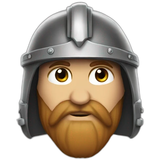 gimli wearing helmet emoji