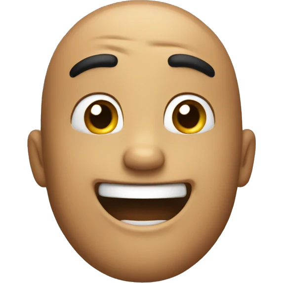 Feeling happy emoji