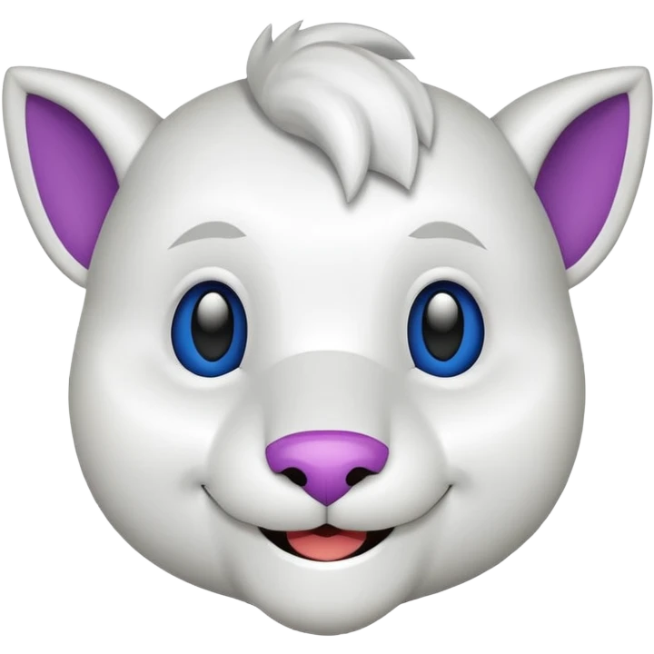 shape of house house head mascot with neck emoji