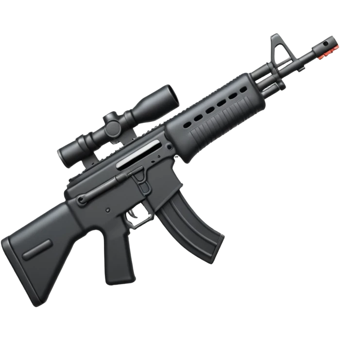 assault rifle emoji