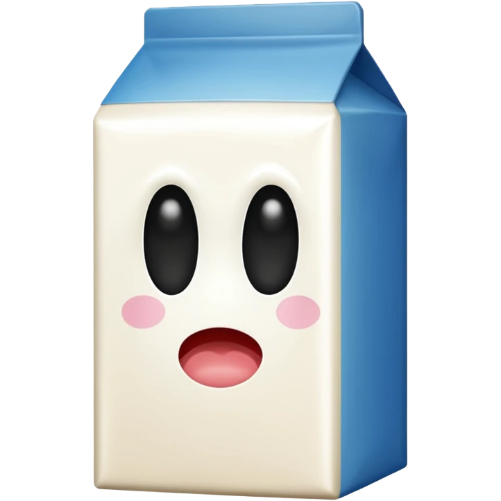 milk box no face emoji