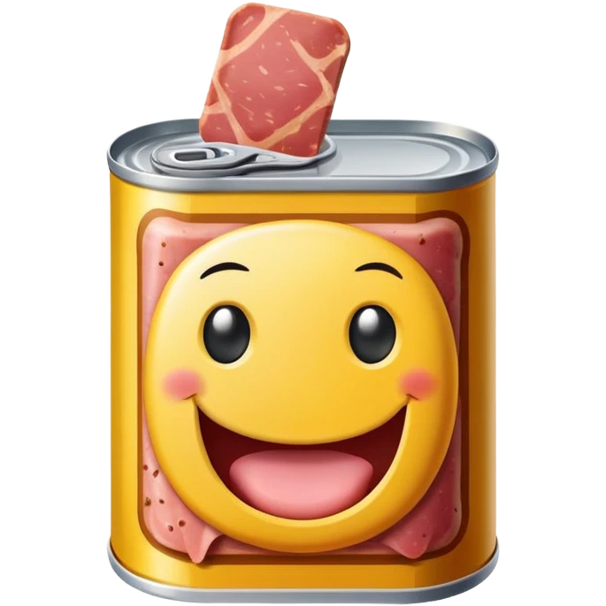 SPAM MEAT HAPPY EMOJI emoji