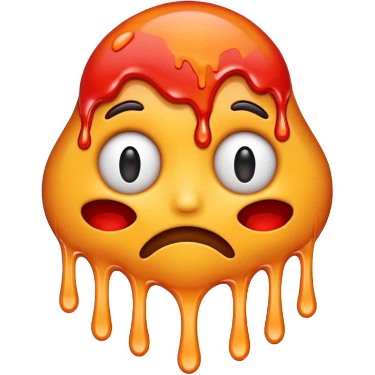 Face melt emoji emoji