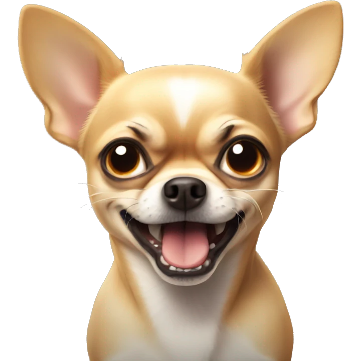 chihuahua angry emoji