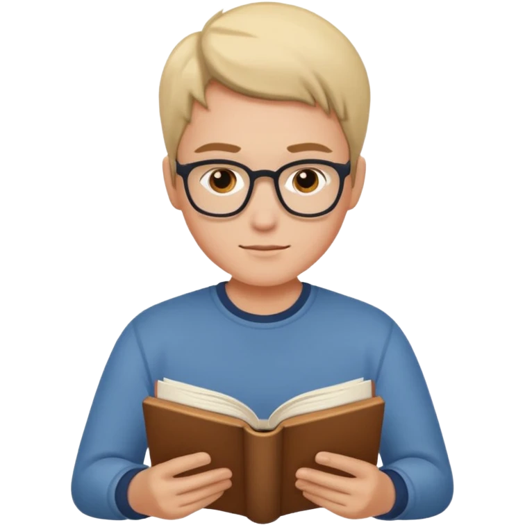 کتابخوانی emoji