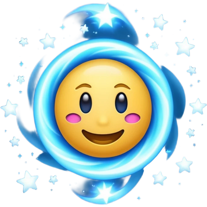 magic spell emoji with swirling energy, mystical emoji