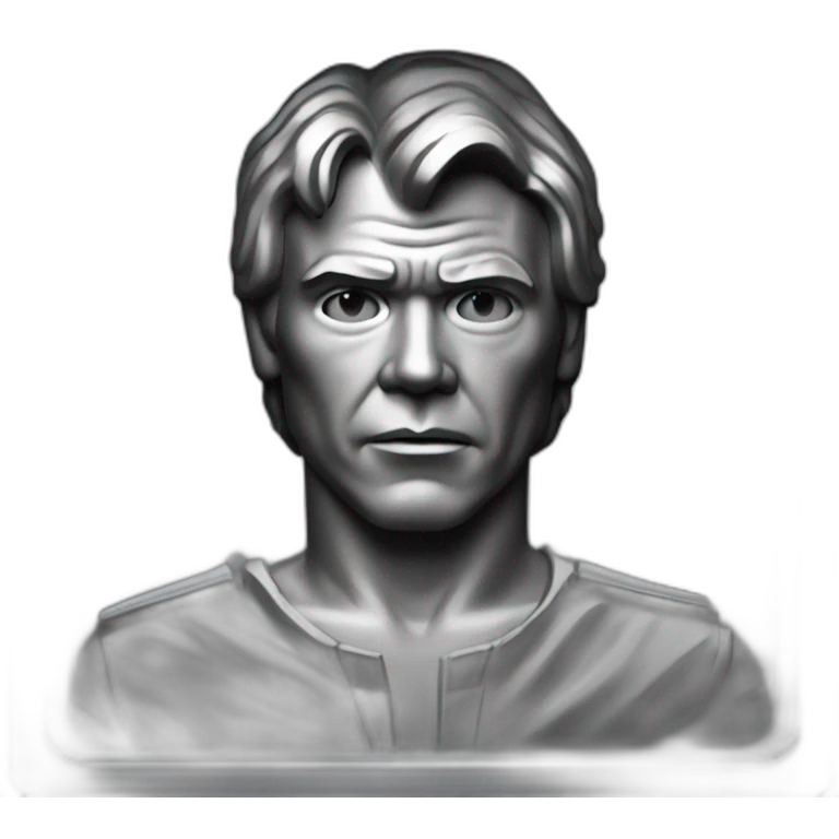 Han Solo in carbonite emoji