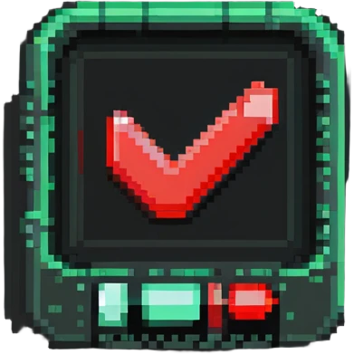 YouTube verified channel badge with checkmark and red play button emoji