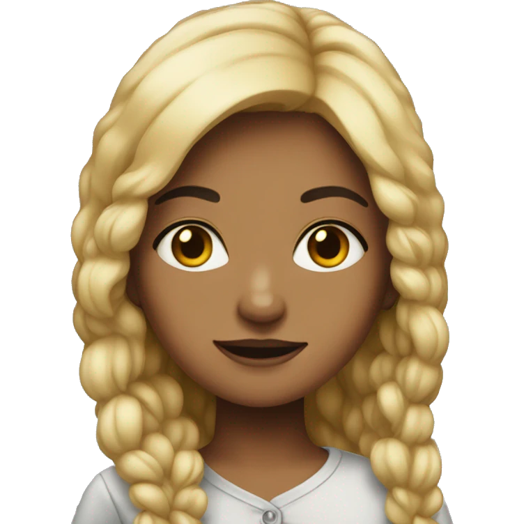 popula girl emoji
