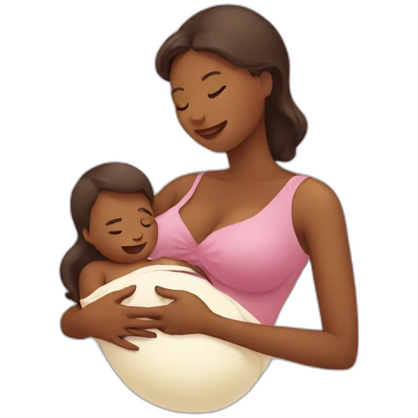 breast feeding emoji
