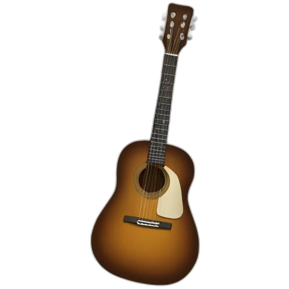 play the guitar emoji