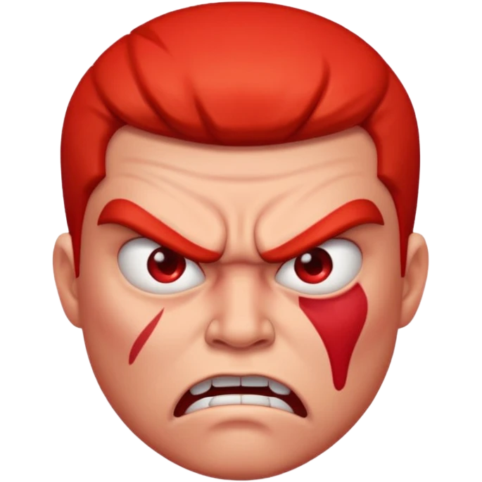 Angry emoji
