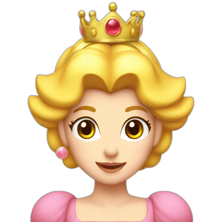 princess peach emoji
