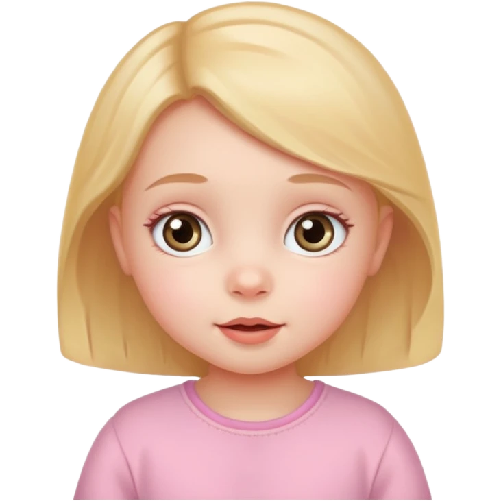 CUTE BABY GIRL  emoji