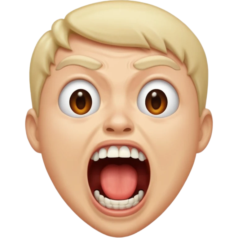 Me screaming emoji