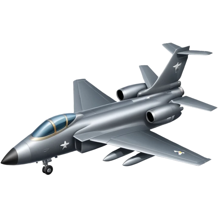 bomber jet emoji