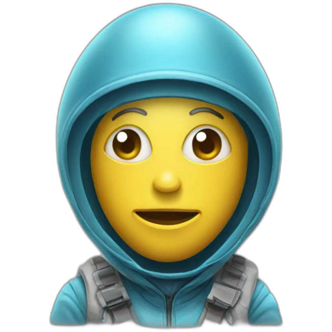 Un extraterrestre emoji